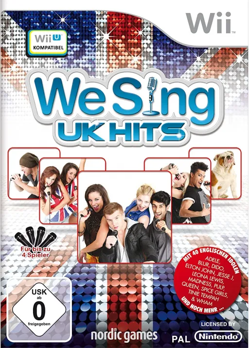 We Sing UK Hits (USA) (En,Fr,Es)